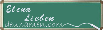 Elena Lieben Visitenkarte